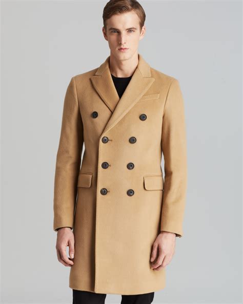 burberry camel coat men|burberry kensington double breasted cashmere.